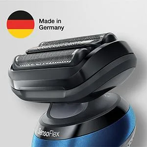 Braun Series 5 Electric Shaver Replacement Head, Easily Attach Your New Shaver Head, Compatible with All New Generation Series 5/6 Electric Shavers, 53B, Black - German Quality