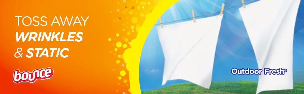 Bounce Fabric Softener Sheets, Outdoor Fresh, 240 Count - product information 1