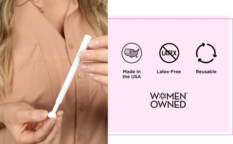 BoriCap Boric Acid Vaginal Suppository Applicators, 7 Applicators - Hygienic Solution for Easy Glide Applicator Insertion - Washable and Reusable - BoriCap Applicators