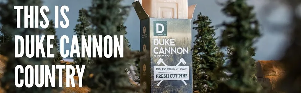 BOOT/FOOT PWDR SPRAY 7OZ - This is Duke Cannon Country