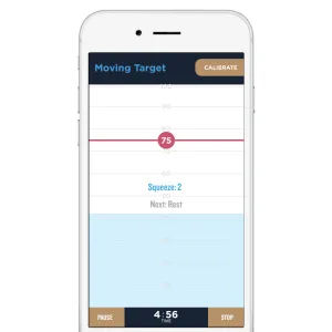 Boost: Men's Sit-On-Top Kegel Trainer for Pelvic Floor Exercise with Biofeedback | with Smartphone App for iOS and Android - Boost provides both vibrational biofeedback via the device and visual biofeedback via the app