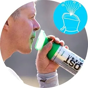 Boost Oxygen Canned 5-Liter Natural Oxygen Canister Bottle for High Altitudes, Athletes, and More, Peppermint (4 Pack) Peppermint 4 Count (Pack of 1) - Boost-Eucalyptus