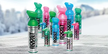 Boost Oxygen- 95% Pure Aviators Oxygen- 2 Liters - Our Sizes