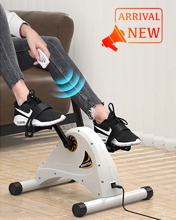 BOOKCYCLE Mini Exercise Bike Pedal Exerciser with LCD Monitor for Leg and Arm Exercise BLACK - product information 2