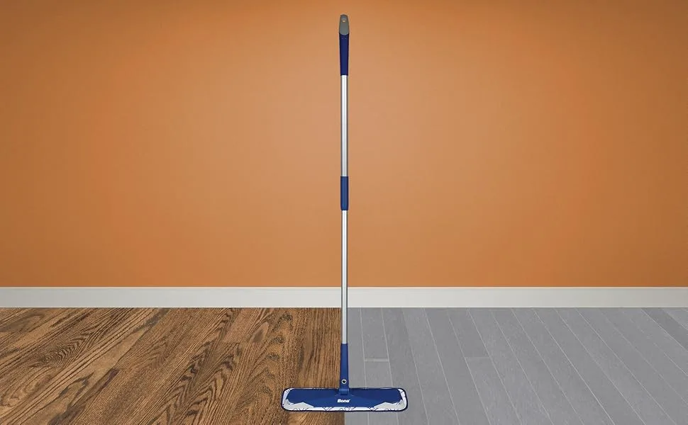 Bona Premium Microfiber Floor Mop, Includes Microfiber Cleaning Pad and Microfiber Dusting Pad - Bona Premium Microfiber Mop for Multi-Surface Floors