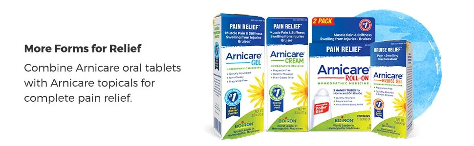 Boiron Arnicare Arthritis Tablets for Arthritis Pain Relief, Joint Soreness, and Rheumatic Pain - 60 Count 60 Count (Pack of 1) - image