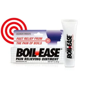 Boil Ease Pain Relieving Ointment, 1 Ounce - Boil Ease