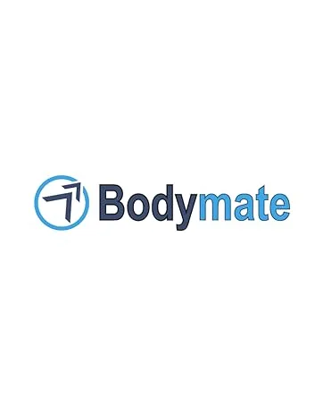 Bodymate Hip Brace for Sciatica Pain Relief | SI Belt/Sacroiliac Belt | Hip Pain| Compression Wrap for Thigh, Hamstring, Joints, Arthritis, Pulled Muscles | For Men, Women (Medium, Hip 32 - 44") - Bodymate logo image