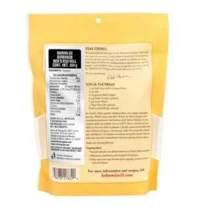 Bobs Red Mill Garbanzo Bean Flour, 16 Ounce ( Pack - 1 ) - product information 3