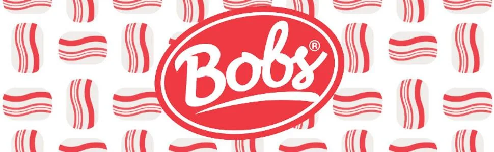 Bob's Red & White Bob's Sweet Stripes Soft Candy, 61.73 Ounce, Peppermint, 350 Count 350 Count (Pack of 1) - Bobs Banner