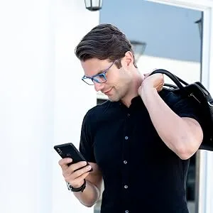 Blue Light Blocking Computer Glasses Anti Eyestrain Unisex for Women/Men Twilight and Blue White - bule light blocking glasses yellow