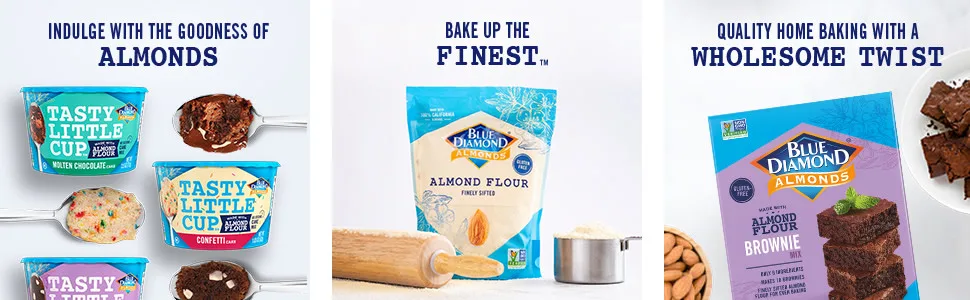 Blue Diamond Almonds Flour Gluten-Free Baking Mix, Chocolate Chip Cookie, Multicolor, 10 Oz Chocolate Chip Cookie Mix - unspecified