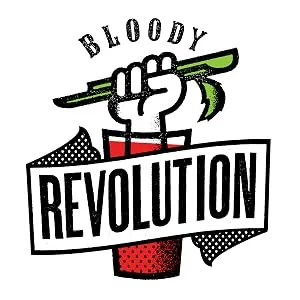 Bloody Revolution Gourmet Mixes, Original - Bloody Logo
