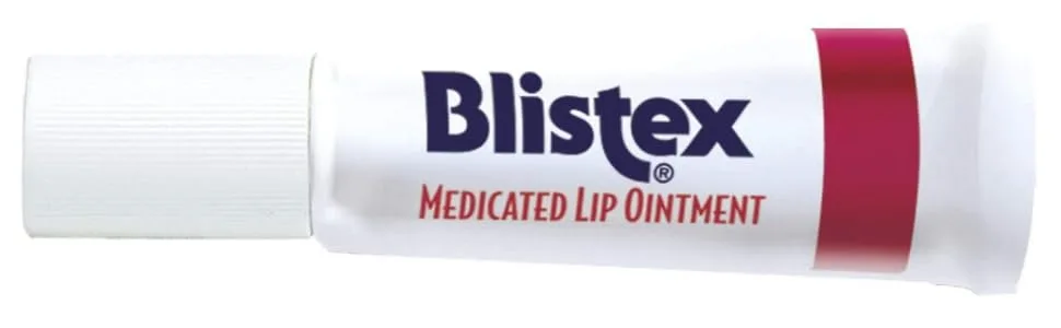 Blistex Medicated Lip Ointment for Dryness and Cold Sores, 0.21oz - PACK OF 2 - product information 2