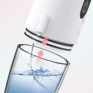 Blackhead Remover Pore Vacuum, Water Circulation Black Head Extractions Tool, Pimple Extractor with USB Interface, Pore Cleaner for Men and Women, with 3 Modes & 6PCS Suction Heads White - 84654646
