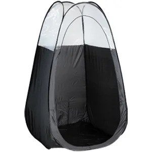 Black Spray Tanning Tent Pop Up Portable Booth with Carry Bag - tanning tent