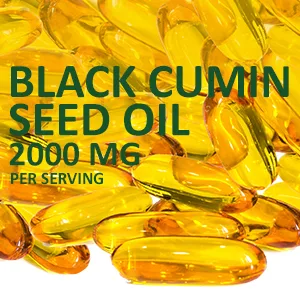 Black Seed Oil 2000 mg per Serving - 180 Softgel Caps (Non-GMO & Gluten-Free) Cold-Pressed Nigella Sativa Producing Pure Black Cumin Seed Oil with Vitamin E - product information 13