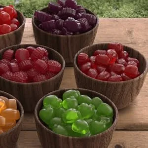 Black Forest Fruit Snacks Juicy Burst, Berry Medley, 0.8 Ounce (40 Count) Berry Medley 40 Count (Pack of 1) - gummy candy,fruit snacks,snacks for kids,haribo gummy candy,gummy fruit snacks,gummy bears