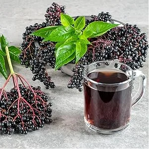 Horbaach Black Elderberry | 3000mg Capsules | 300 Count | Non-GMO, Gluten Free | Sambucus Supplement - elderberry