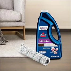 BISSELL, 17891 MultiSurface Floor Cleaning Formula-Crosswave and Spinwave (64 oz), 64 Ounce, 64 Fl Oz - Crosswave, spinwave, hardfloor, hard wood, wood floor, floor cleaner, mop