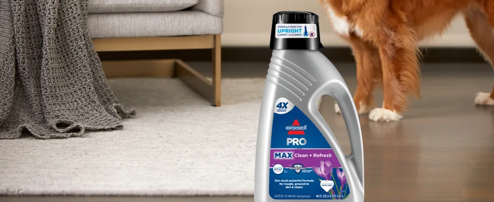 BISSELL Pro Max Clean + Refresh with Febreze Freshness Spring & Renewal Formula, 48 fluid Ounces. - spot and stain formula, carpet shampoo, carpet cleaner, carpet cleaner formula, stain remover