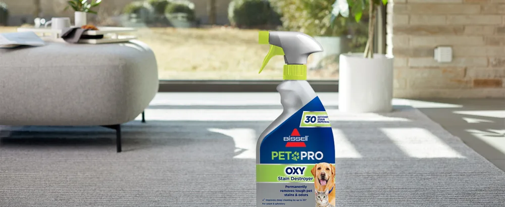Bissell Pet Stain & Odor Plus Antibacterial 2 in 1 Carpet Formula, 1567, 40 Fl Oz - Formula