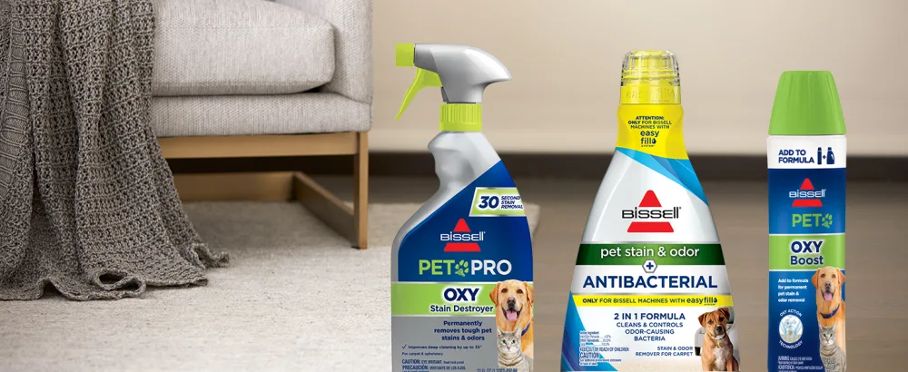 Bissell Pet Stain & Odor Plus Antibacterial 2 in 1 Carpet Formula, 1567, 40 Fl Oz - Formulas