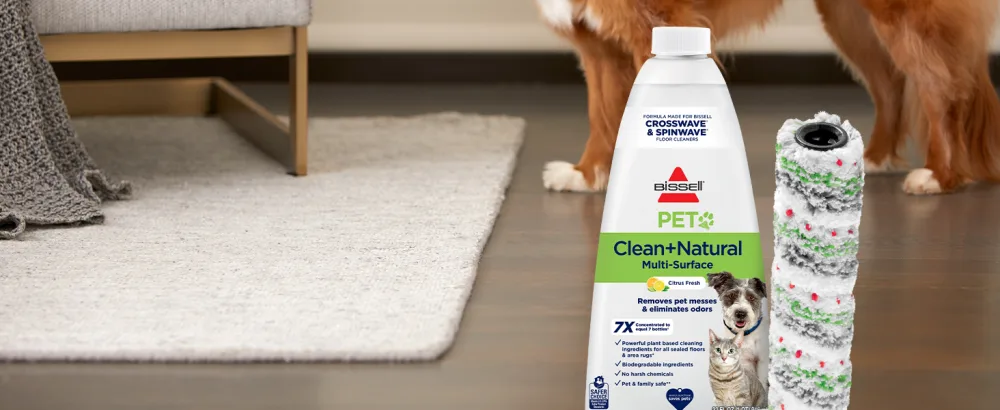 Bissell PET Natural Cleaning Formula, 80 oz, Clear, 80 Ounce 80 oz. - natural