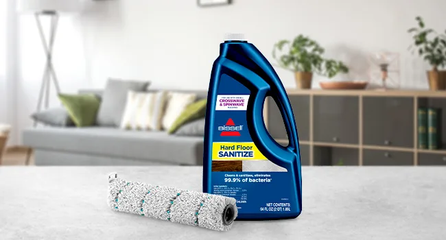 Bissell Hard Floor Sanitize Formula, 64 oz, 25041, 64 Ounce - crosswave, spinwave, mop, hardfloor cleaner, floor cleaner, hardwood, cleaning formula, cleaner