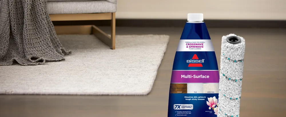 Bissell Hard Floor Sanitize Formula, 64 oz, 25041, 64 Ounce - crosswave, spinwave, mop, hardfloor cleaner, floor cleaner, hardwood, cleaning formula, cleaner
