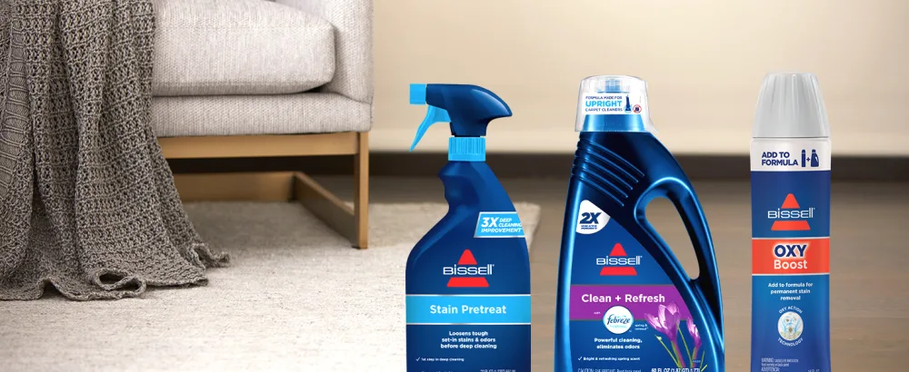 BISSELL DeepClean + Refresh with Febreze Freshness Spring & Renewal Formula, 1052A, 60 ounces - spot and stain formula, carpet shampoo, carpet cleaner, carpet cleaner formula, stain remover