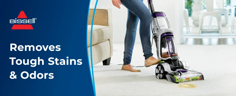 Bissell Antibacterial 2-in-1 Carpet Cleaner - machine formula