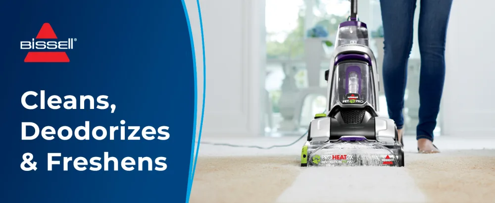 Bissell Antibacterial 2-in-1 Carpet Cleaner - machine formula