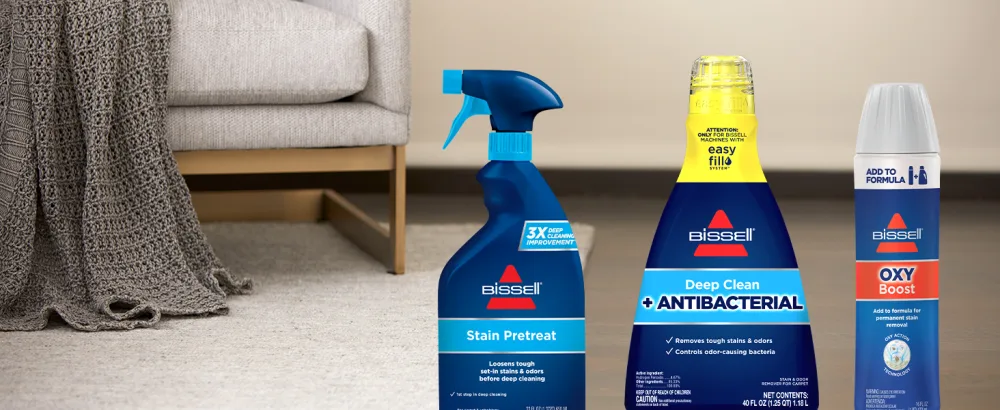 Bissell Antibacterial 2-in-1 Carpet Cleaner - machine formula