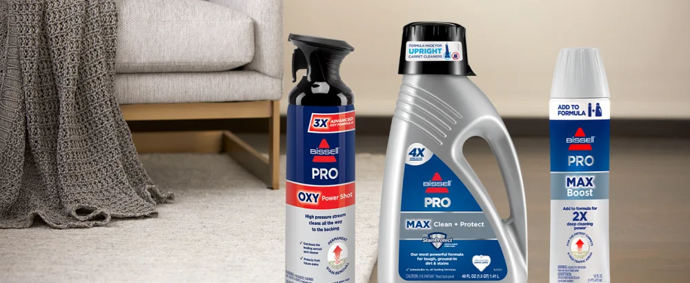 Bissell 78H6B Deep Clean Pro 2X Deep Cleaning Concentrated Pro Max Formula, 48 ounces ProMax Formula - spot and stain formula, carpet shampoo, carpet cleaner, carpet cleaner formula, stain remover