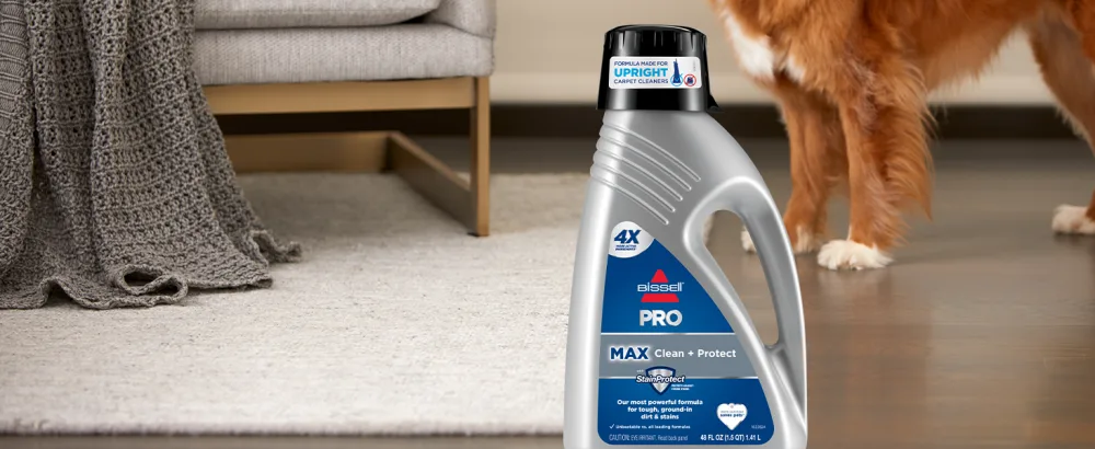 Bissell 78H6B Deep Clean Pro 2X Deep Cleaning Concentrated Pro Max Formula, 48 ounces ProMax Formula - spot and stain formula, carpet shampoo, carpet cleaner, carpet cleaner formula, stain remover