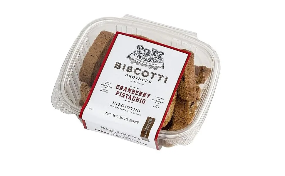 Biscotti Brothers Bakery Cranberry Pistachio Biscottini, 10 Ounce - product information 2