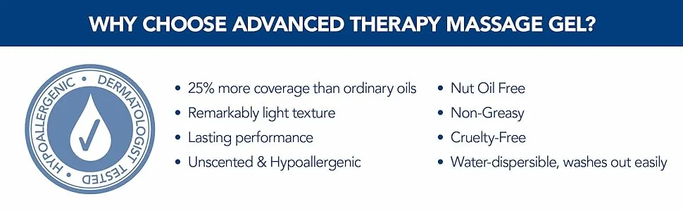 BIOTONE Advanced Therapy Massage Gel, Smooth, Silky Glide Without the Oil Feel, Ideal Workability, Nut-Oil Free, Hypoallergenic 128 Fl Oz (Pack of 1) - product information 5