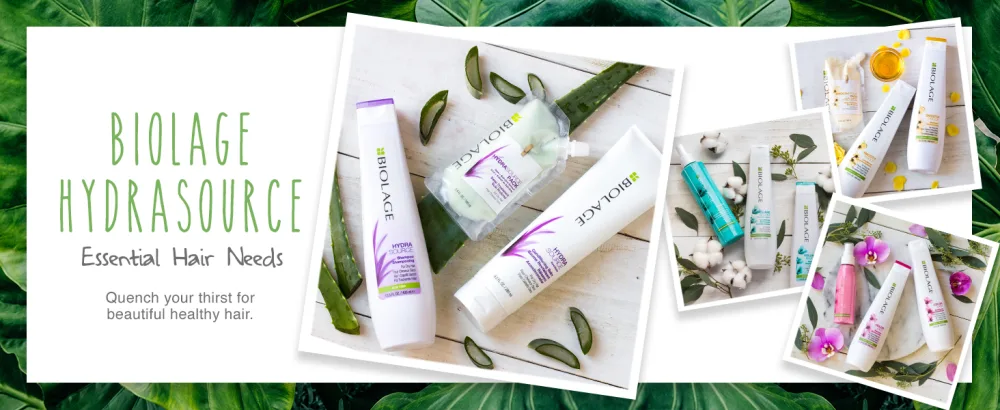 BIOLAGE Ultra Hydra Source Shampoo & Conditioner Bundle | Extremely Moisturizes Hair To Prevent Breakage | Silicone & Paraben-Free | For Very Dry Hair | 33.8 Fl. Oz. - biolage ultra hydrasource shampoo conditioner dry hair all hair types moisturizing moisture r&co