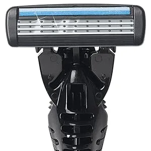 BIC Flex 3 Hybrid Men's 3-Blade Disposable Razor, For a Smooth and Comfortable Shave, 1 Handle and 5 Cartridges 1 Handle & 5 Cartridges - product information 3