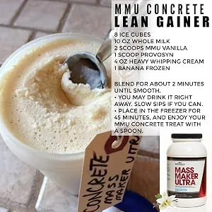 Beverly International Mass Maker Ultra Chocolate, 14 servings. Strongmen and mass monsters swear by this lean weight gainer. - product information 3
