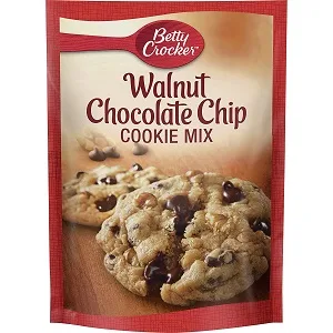 Betty Crocker Cookie Mix, Walnut Chocolate Chip, 17.5 oz Pouch (Packaging May Vary) - product information 2