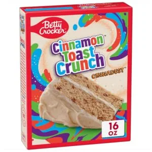 Betty Crocker Cinnamon Toast Crunch Cake Mix, 16 oz Box - product information 2
