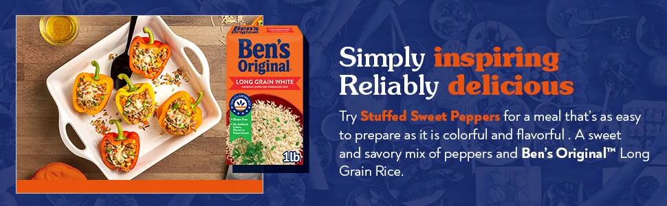 BEN'S ORIGINAL Enriched Long Grain White Rice, Parboiled Rice, 5 lb Bag - product information 4