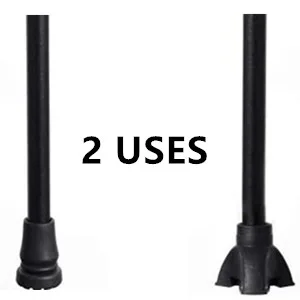 BeneCane Walking Cane for Men & Women Adjustable Cane with Offset Soft Cushioned Handle -Portable Lightweight Sturdy Mobility Walker Aid for Elderly, Seniors Collapsible Cane Black - product information 14