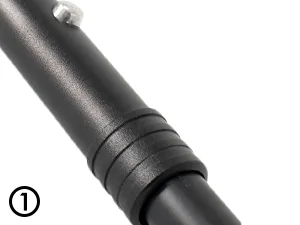 BeneCane Quad Cane Adjustable Walking Cane with Offset Soft Cushioned Handle for Men & Women Lightweight Comfortable with 4-Pronged feet for Extra Stability black - BeneCane Walking Cane