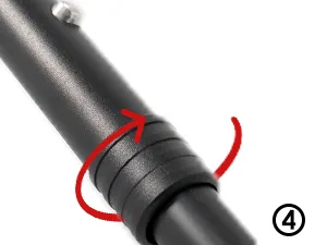 BeneCane Quad Cane Adjustable Walking Cane with Offset Soft Cushioned Handle for Men & Women Lightweight Comfortable with 4-Pronged feet for Extra Stability black - BeneCane Walking Cane