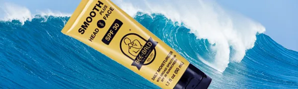 Bee Bald SMOOTH PLUS Daily Moisturizer w/SPF 30 Broad Spectrum Sunscreen Tones, Hydrates & Moisturizes While Protecting Skin From The Sun's Harmful UVA/UVB Rays. - SMOOTH PLUS Daily Moisturizer w/SPF 30 Broad Spectrum Sunscreen
