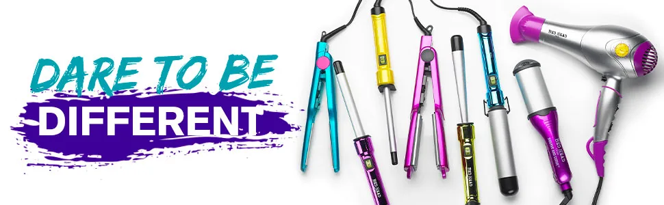 Bed Head Pixie 1/2" Straightener| Ideal for Short Hair, Bangs - bed head appliances, bed head, pro, salon, professional