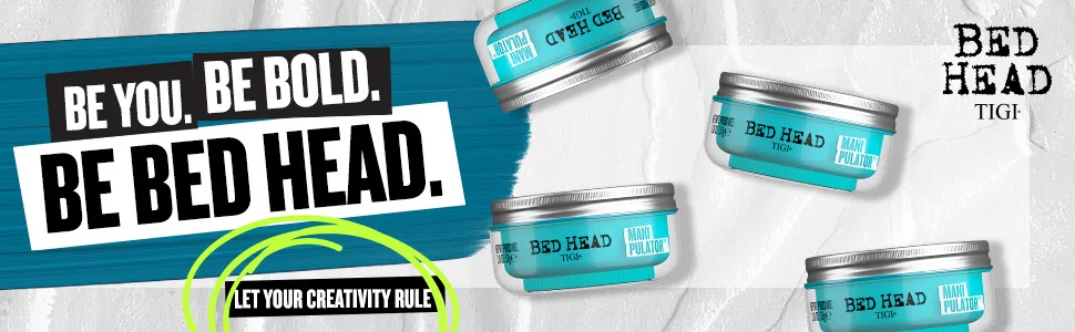 Bed Head by TIGI Manipulator texturizing Putty with Firm Hold 2.01 oz - Be You. Be Bold. Be Bed Head.